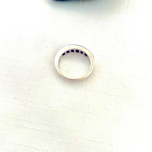 Sterling Silver / 6~CZ / Ring - Picture 6 of 10